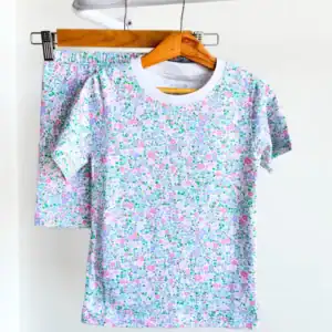 Pijama de verano flores