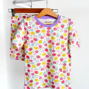 Pijama de verano frutas