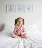 Pijama clásica rosada - Imagen 2