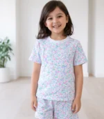 Pijama de verano flores - Imagen 2