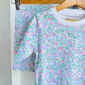 Pijama de verano flores