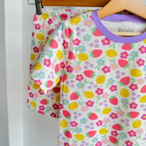 Pijama de verano frutas
