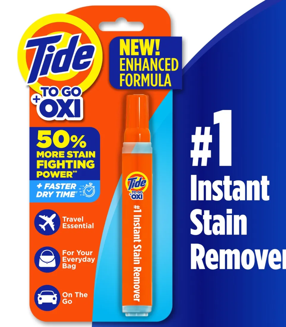 Imágenes web - 1 Tide To Go + Oxi – Removedor instantáneo de manchas - Imagen 1