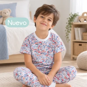 Pijama Beautiful America manga corta