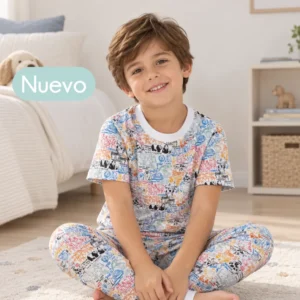 Pijama Safari manga corta