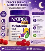 Natrol Kids Melatonin 1 mg – 90 gomitas - Imagen 2