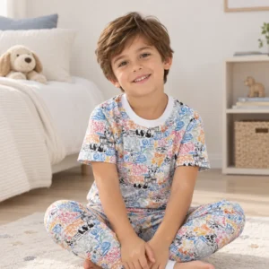 Pijama Safari Manga Corta