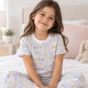 Pijama Charlestone Manga Corta