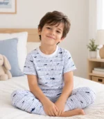 Pijama Blue Fish Manga Corta