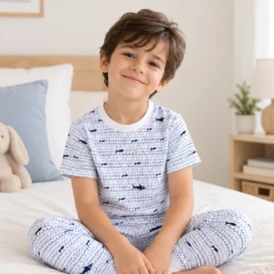 Pijama Blue Fish Manga Corta